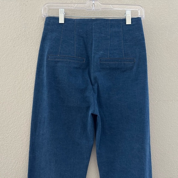 Veronica Beard Royce Jeans Womens 0 Denim Blue Casual Classic 70s Retro - Picture 11 of 15